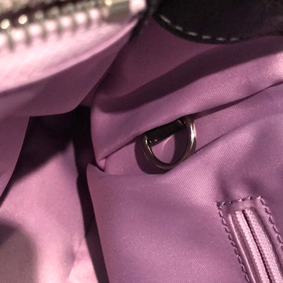 Coach (#13914) “Garnet” Black Leather Satchel - Picture 14 of 16